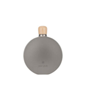 SNOW PEAK Titanium Curved Flask