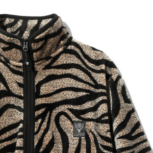 SOUTH2 WEST8 Piping Fleece Jacket - Beige