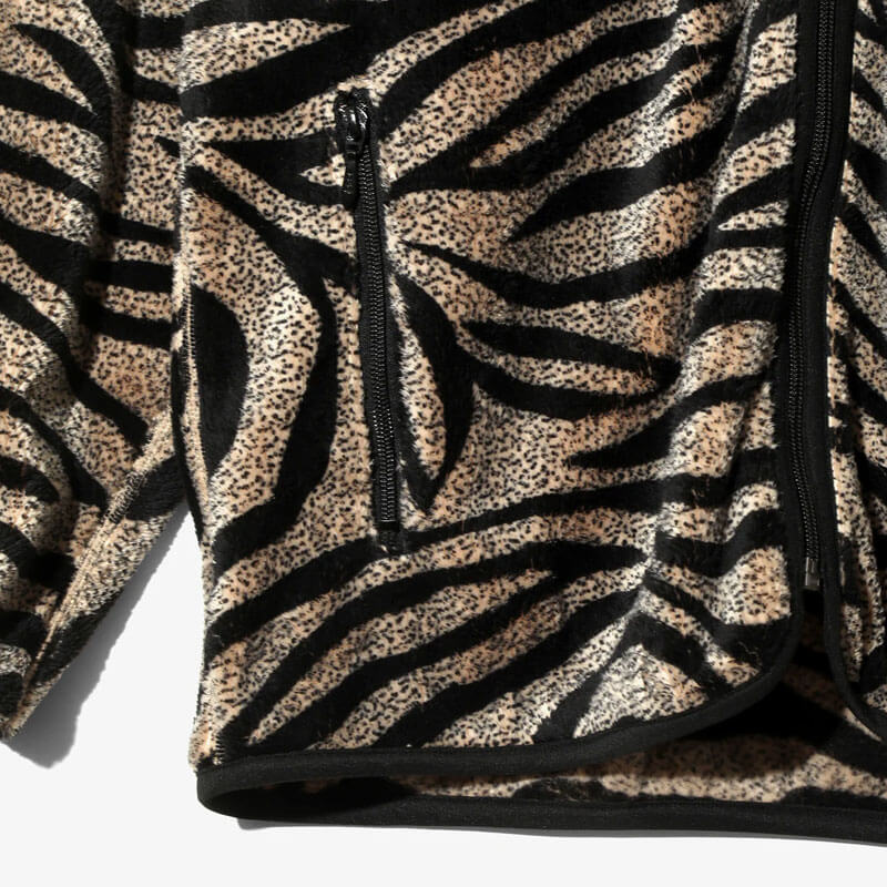 SOUTH2 WEST8 Piping Fleece Jacket - Beige