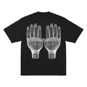 TTT Face Figures Hands Tee - Black