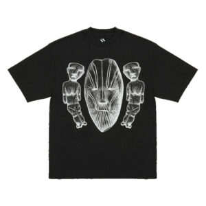 TTT Face Figures Hands Tee - Black