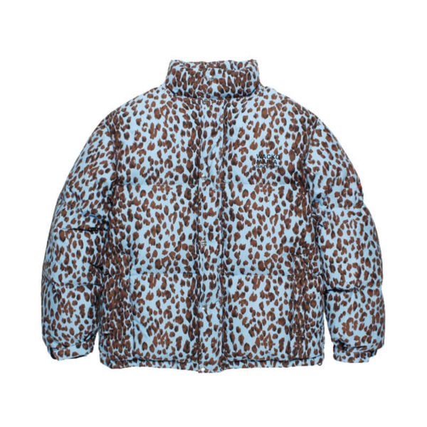 THEROOM | WACKO MARIA NANGA Leopard Down Jacket - Blue