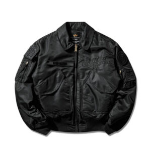 ALPHA INDUSTRIES x SLAM JAM CWU-45 Jacket - Black