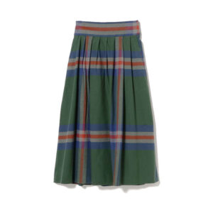 BEAMS BOY Big Tartan Skirt