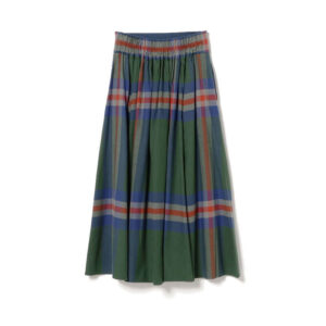 BEAMS BOY Big Tartan Skirt