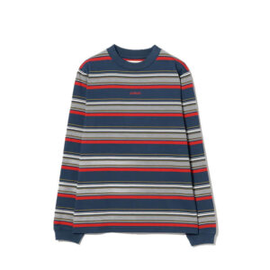 BEAMS BOY Embroidery Stripe LS Tshirt