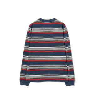 BEAMS BOY Embroidery Stripe LS Tshirt