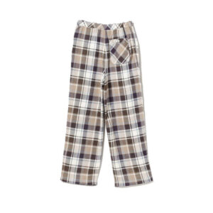 BEAMS BOY Work Check Easy Pants