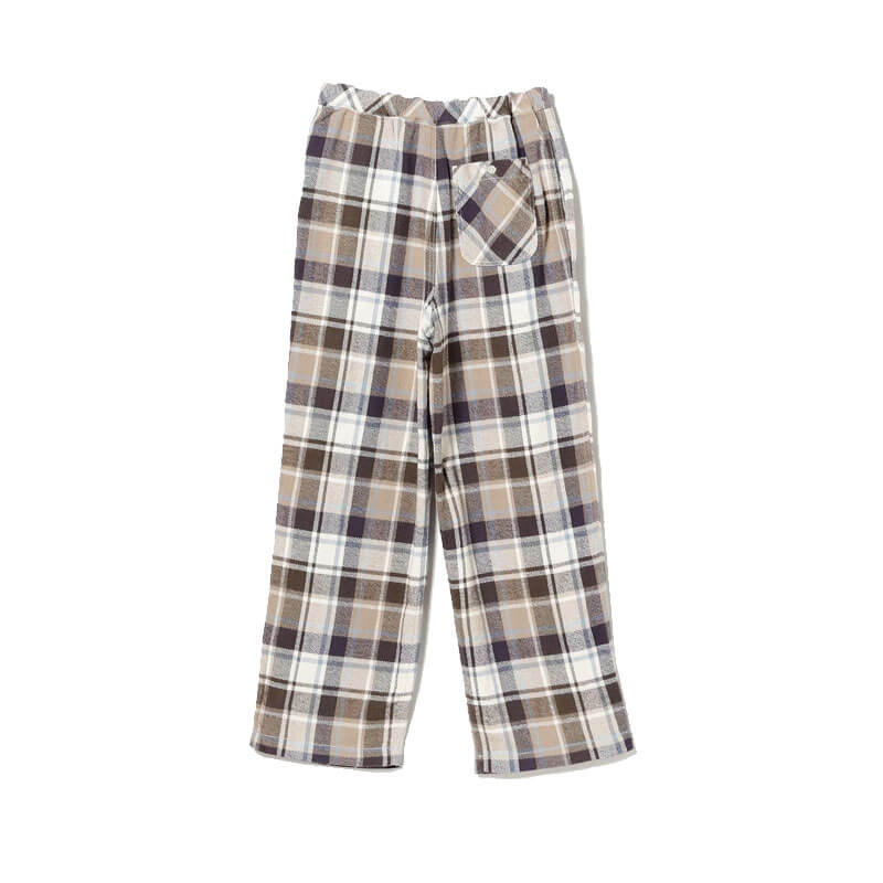BEAMS BOY Work Check Easy Pants