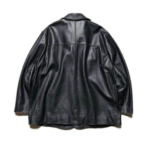 UNIFORM EXPERIMENT Leather Car Coat