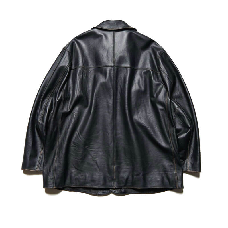 UNIFORM EXPERIMENT Leather Car Coat