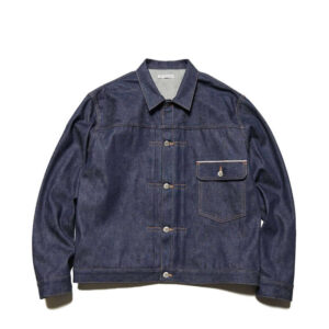 UNIFORM EXPERIMENT Rigid Denim Trucker Jacket