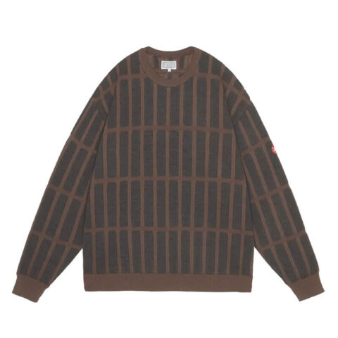 CAV-EMPT-Rectangular Bar Knit Brown (2)