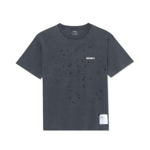 SATISFY® MothTech™ T-Shirt - Aged Black Logo