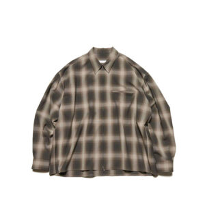 SOPHNET. Hight-Twist Ombre Check Blouson