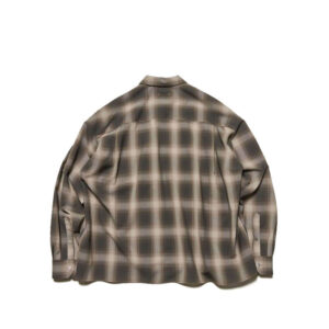 SOPHNET. Hight-Twist Ombre Check Blouson